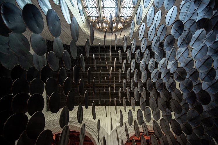 The Eclipse, Jacob Hashimoto, 2018