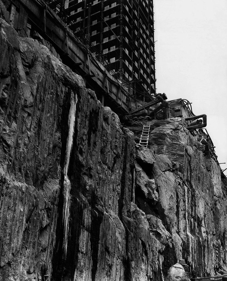 Rockefeller Center Bedrock, 1932