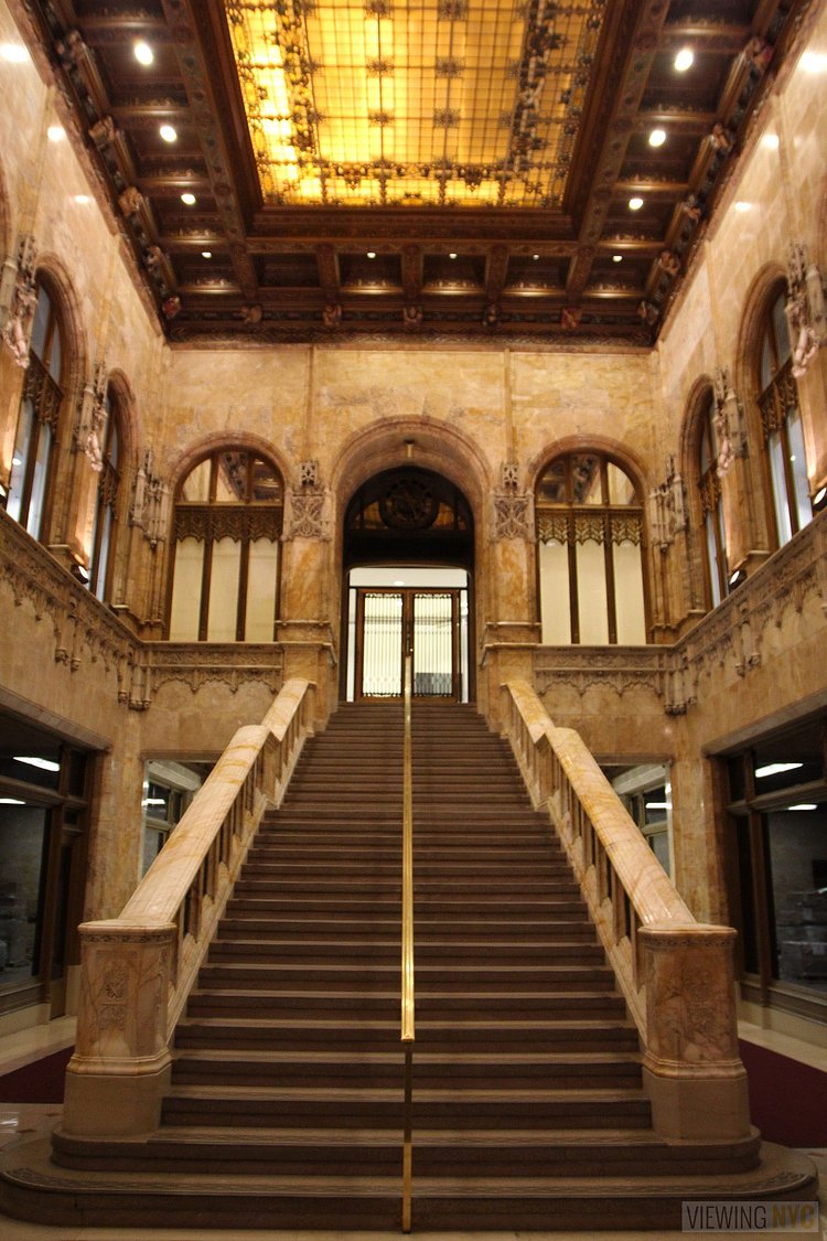 Woolworth Building Lobby and Basement Tour 111