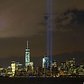 9/11 Tribute in Lights at Sunset
