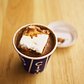 famous city bakery hot chocolate | with a giant fresh-made marshmallow