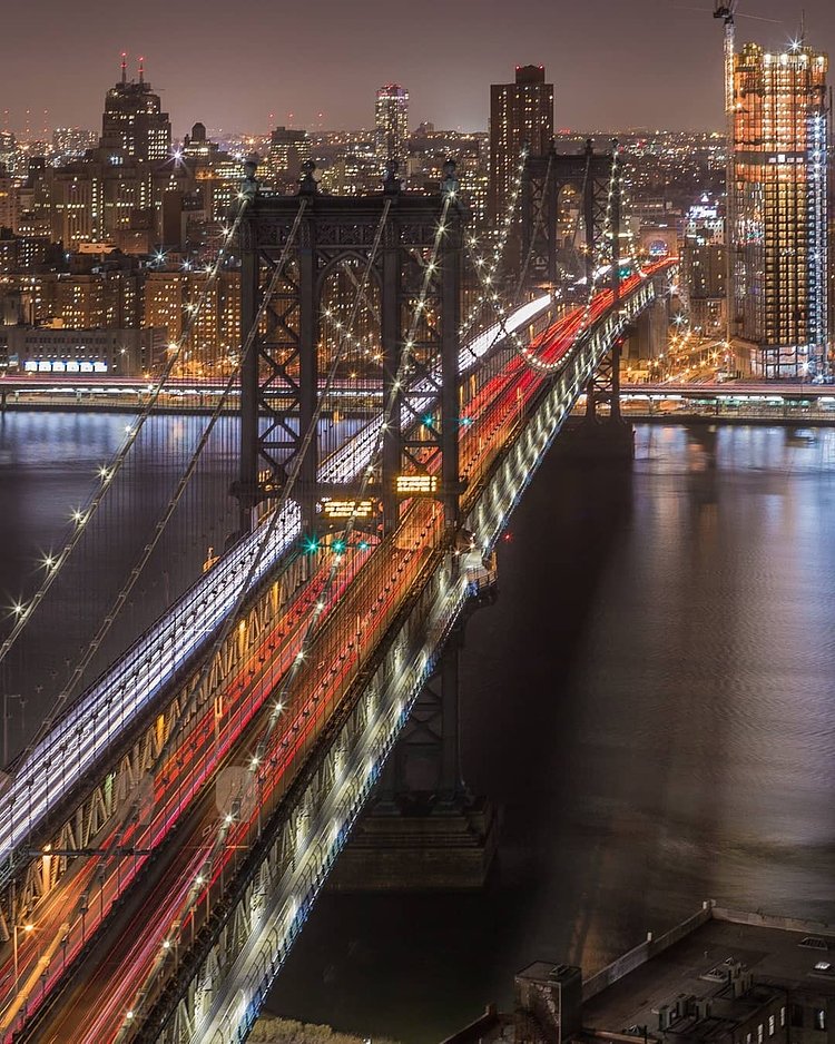 Manhattan Bridge, New York, New York