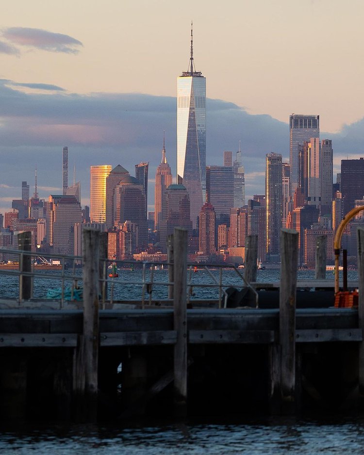Sunset Over Lower Manhattan