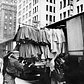 Jan. 31, 1967: Unloading garments in Manhattan’s “congested, busy streets (where one worker barely dodged a group of converging handtrucks last week and said, bitterly, ‘Kind of like a snake pit’).” The Times reported on the challenges confronting the fabric industry, whose smaller producers “supply the nuts and bolts of the garment industry — the buttons, the linings, zippers, trimmings, machines, the trucks and even the sandwiches — and what is more important?”