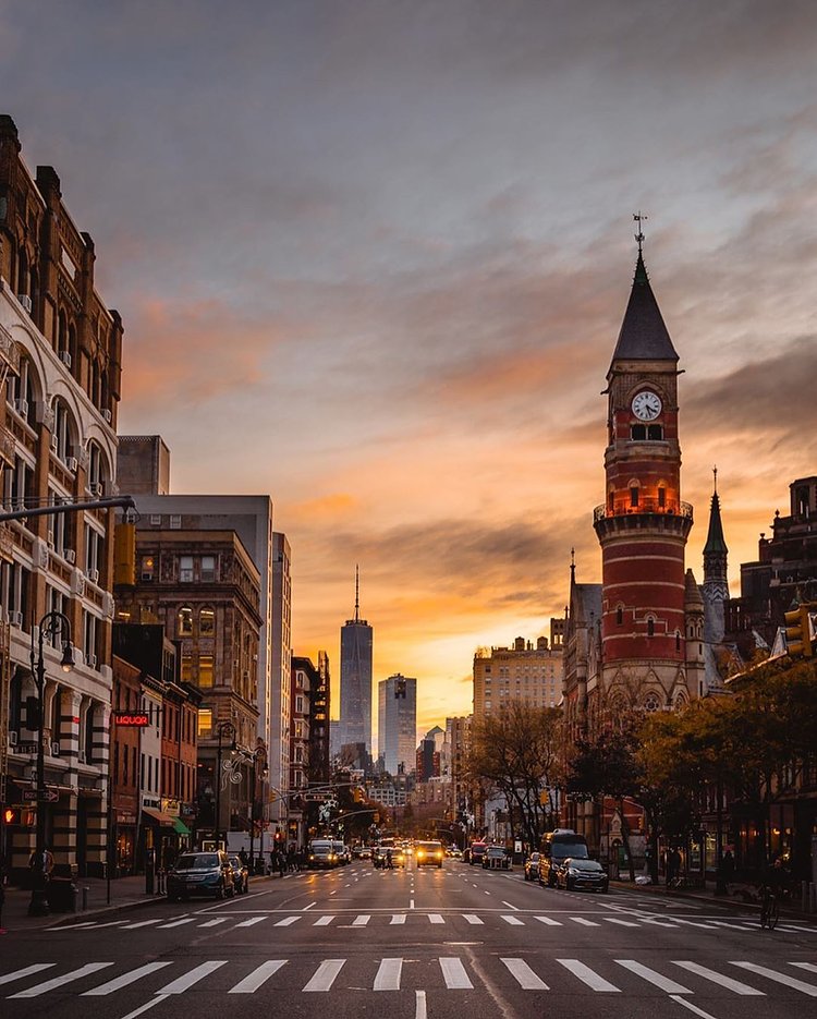 6th Avenue, Greenwich Village, Manhattan