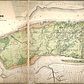  A topographical map of New York from 1874 showing original water courses. 