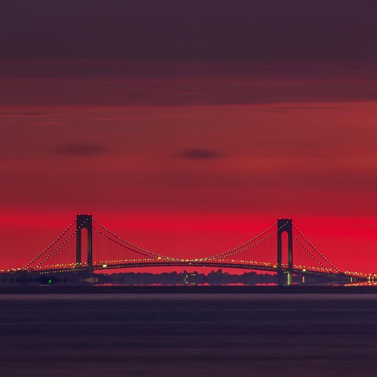 Verrazzano-Narrows Bridge, Staten Island - Brooklyn, New York