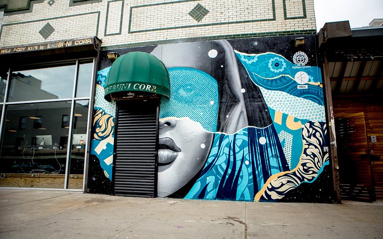 Tristan Eaton, HOW & NOSM, and Cyrcle All Worked Together on a New Mural in Williamsburg