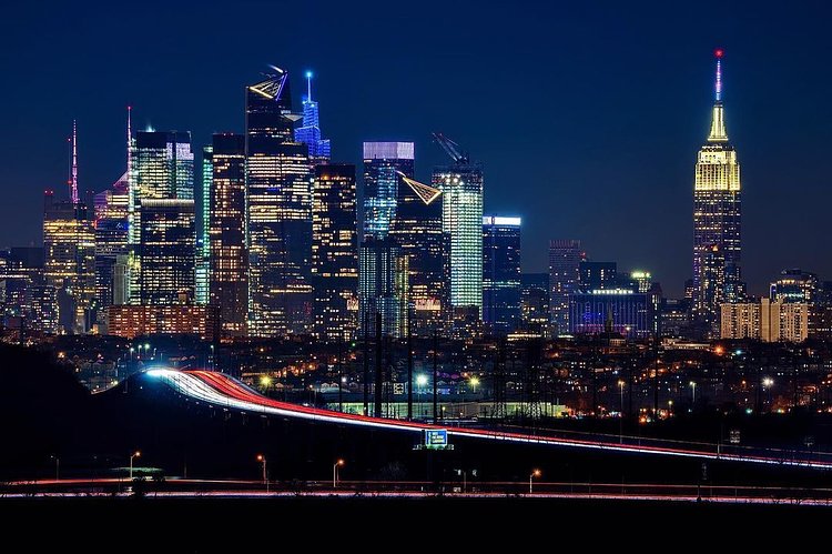 Midtown Manhattan Skyline from New Jersey