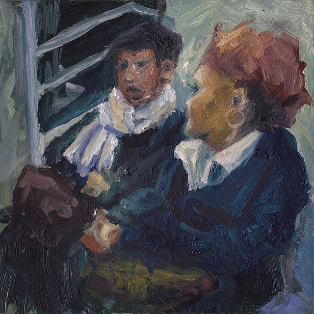 Chick chat.
#nyc #ntrainuptown