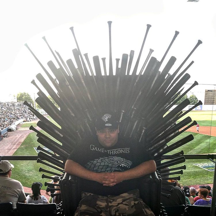 #GoT #statenislandyankees  #Gameofthrones #ironthrone