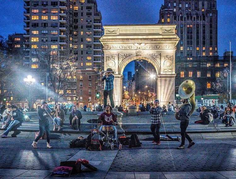 Washington Square Park, Greenwich Village, Manhattan