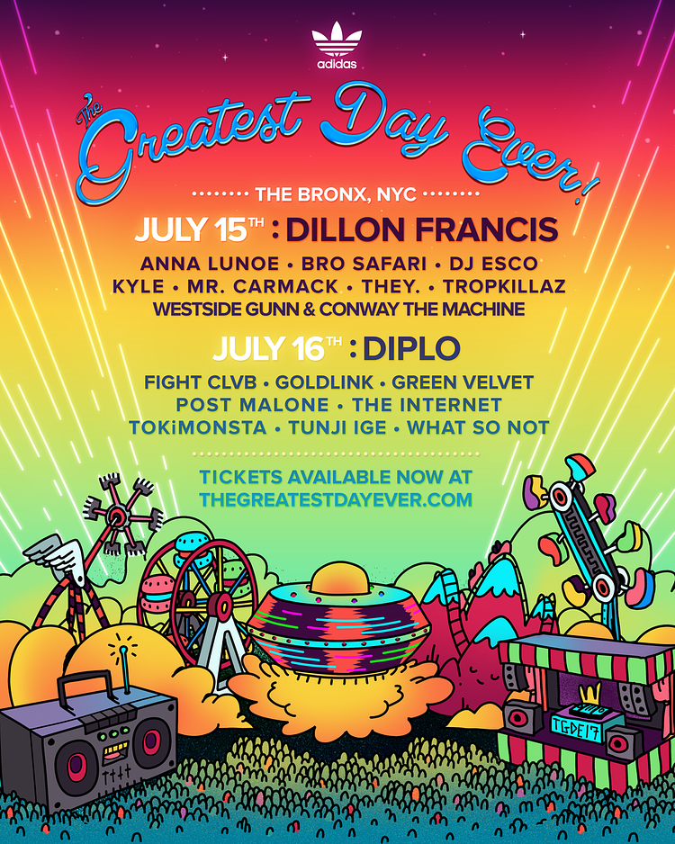 The Greatest Day Ever, 2017