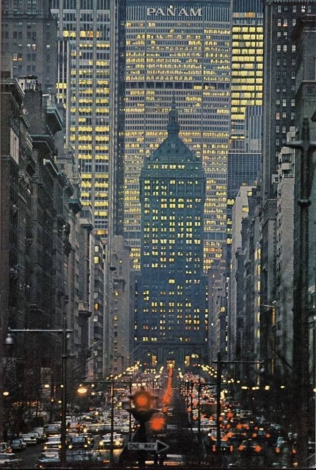 Park Avenue, New York, New York, 1964