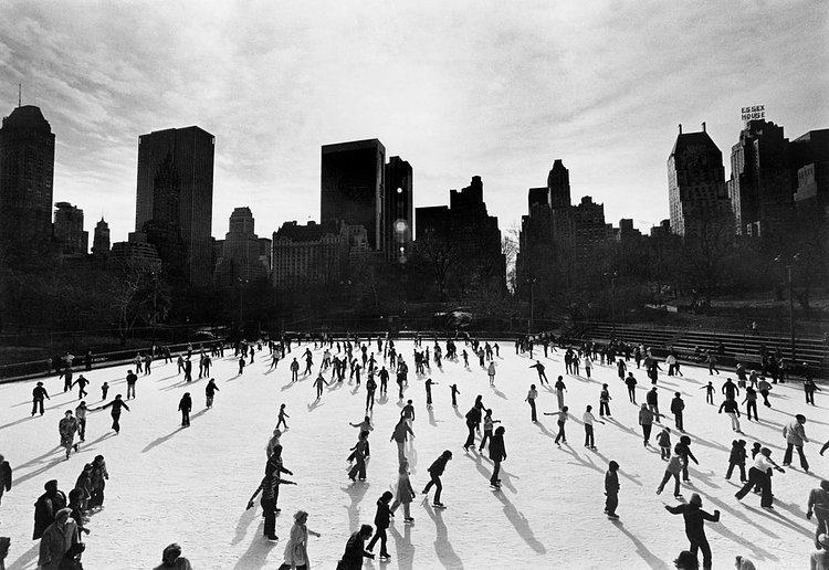 Central Park Ice Skating Rink, Nov 28th 1977