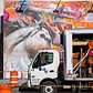 Bowery Wall’s newest mural by PichiAvo mixes colors and classicism