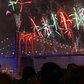 The 2019 Macy's 4th of July fireworks display over the Brooklyn Bridge