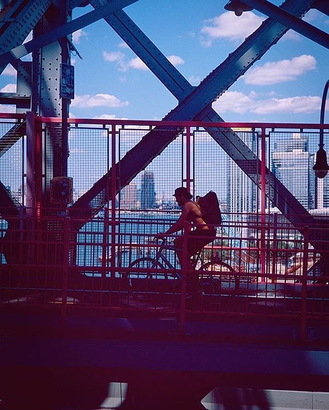 Williamsburg Bridge, New York, New York. Photo via @steve.gomes #viewingnyc #newyorkcity #newyork