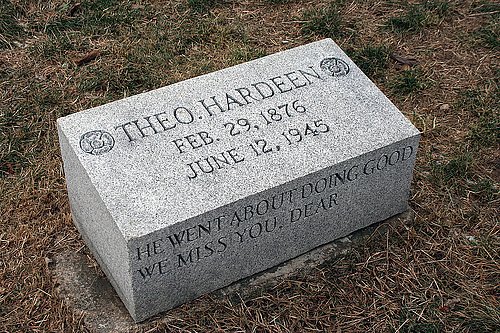 Houdini’s brother buried nearby.