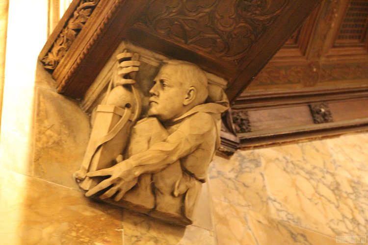 Woolworth Building Lobby and Basement Tour 96