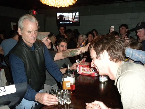 Bill Murray Bartending