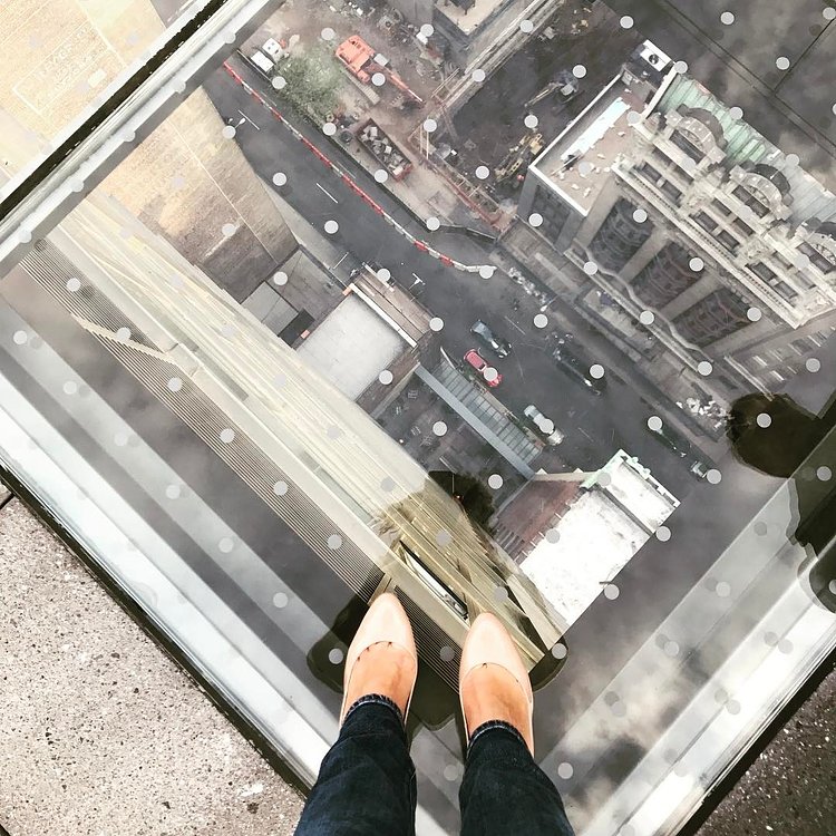 Mes @begumparis à New York ! #chaussures #newyork #rooftop #vertige