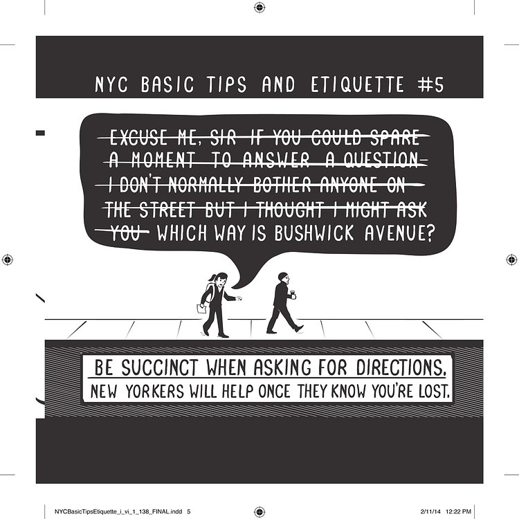 NYC Basic Tips & Etiquette