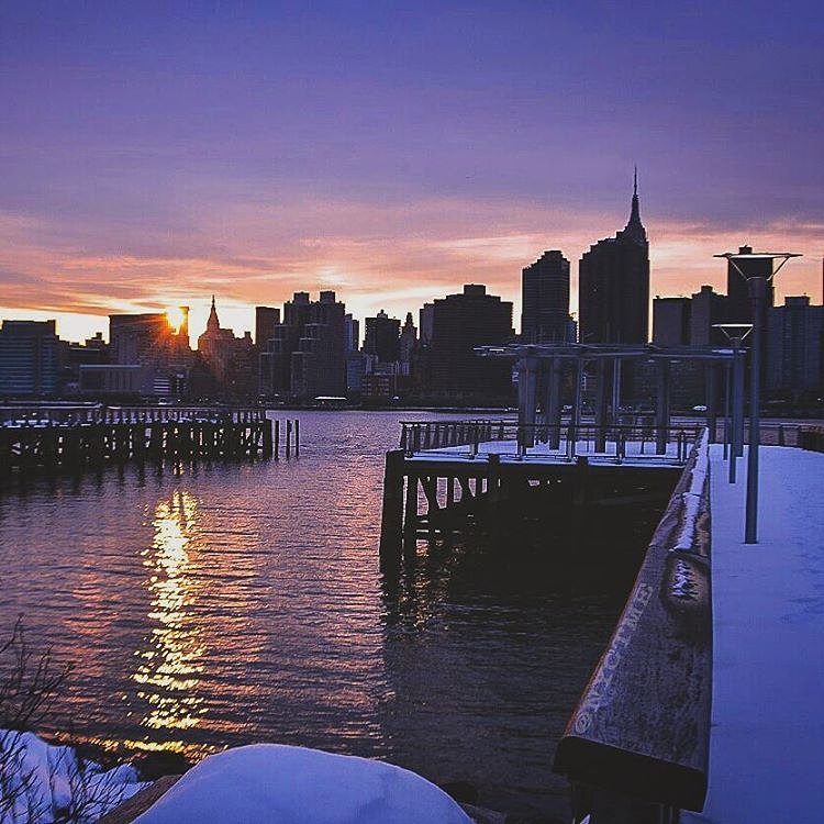 "Once you have lived in New York City and made it your home, No place else is good enough." #esb #Chasingsunsets #Sunset #nYc