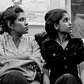 New York Street Scenes | Mother and daughter on the F train.