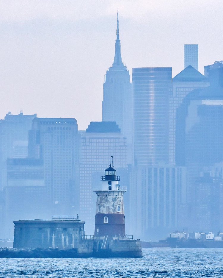 Robbins Reef Lighthouse, New York Harbor