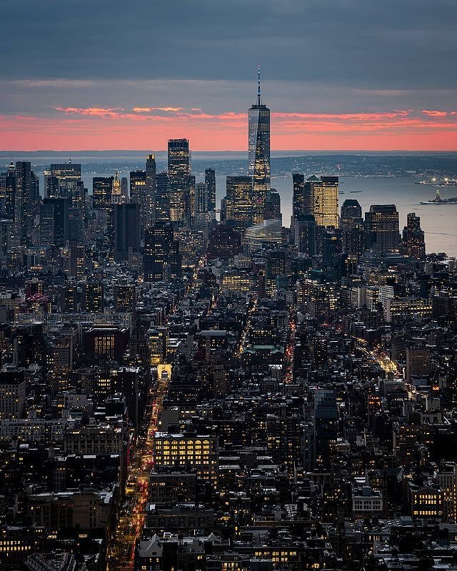 Lower Manhattan from Empire State Building