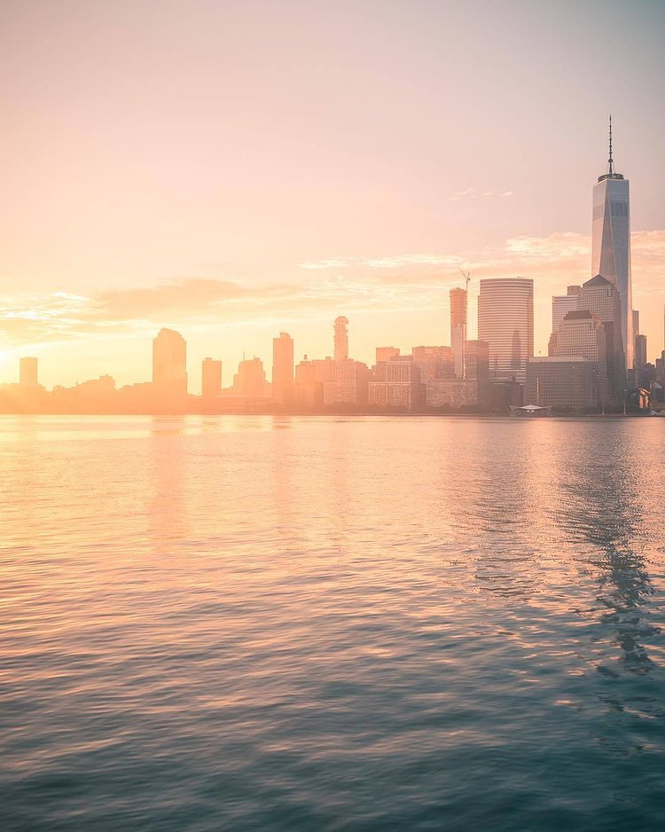 Lower Manhattan from Exchange Place, New Jersey