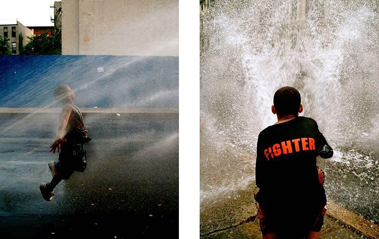 Left: Exuberance, Harlem, 2007. Right: The Fighter, Harlem, 2007.