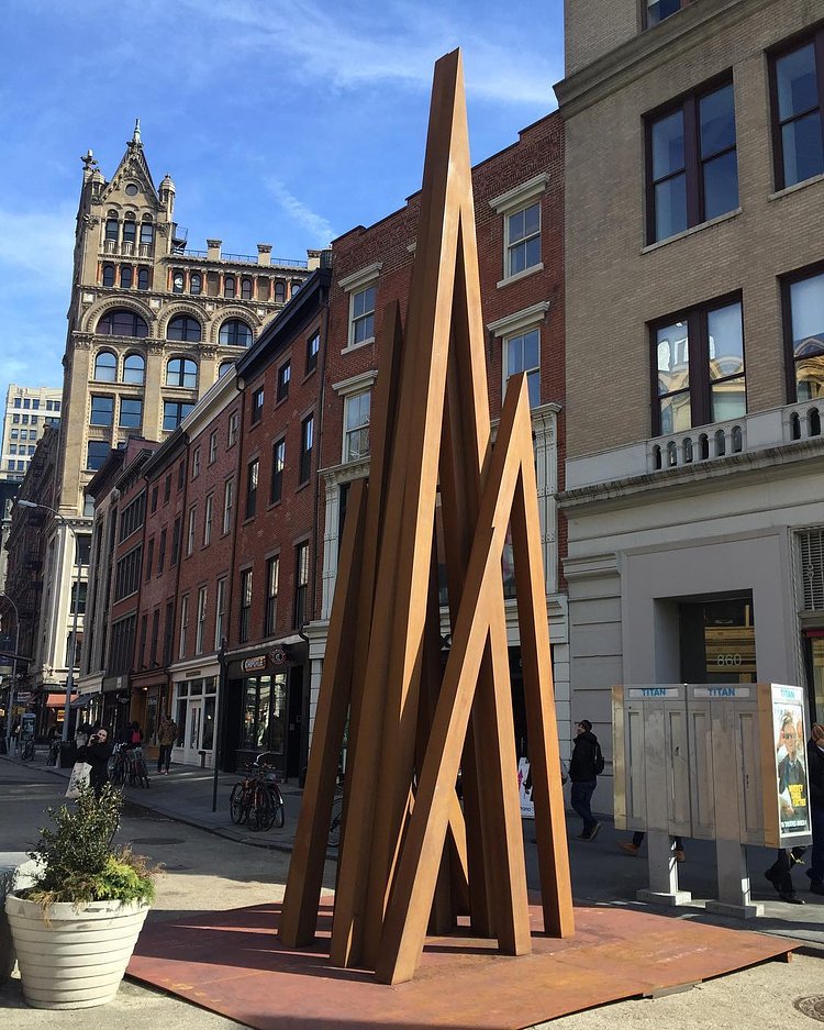 #bernarvenet #disorder #9unevenangles #publicart