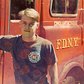 Steve Buscemi during his stint as a New York City Firefighter. Engine 55 – Little Italy, NYC, 1981