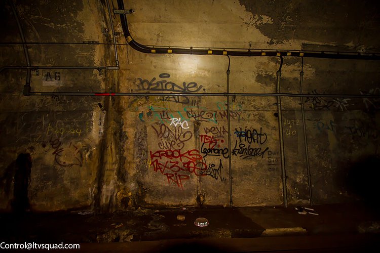 The walls, of course, are all covered in graffiti – much of it historic in nature.