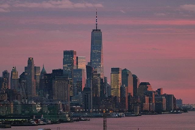 Sunset Over Lower Manhattan