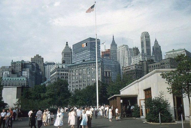 Battery Park, New York City, 1959