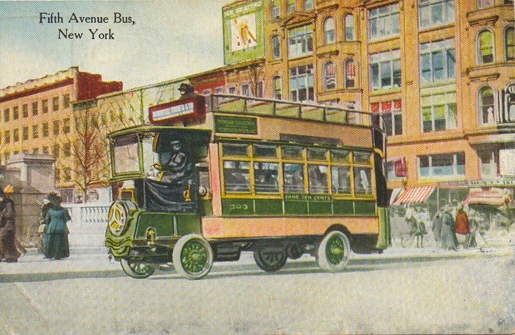Fifth Avenue Bus, New York