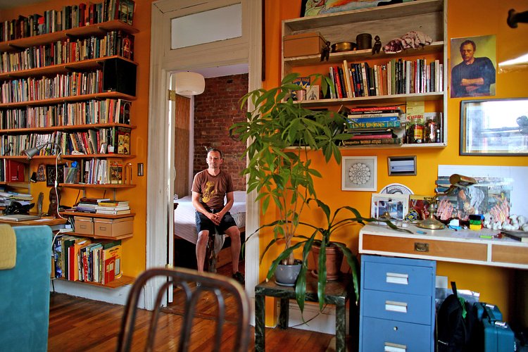 Tauno Biltsted began living in the East Village as a teenager when his family moved there, then later joined squatters inside 21-23 Avenue C, serving eventually as the building’s president.