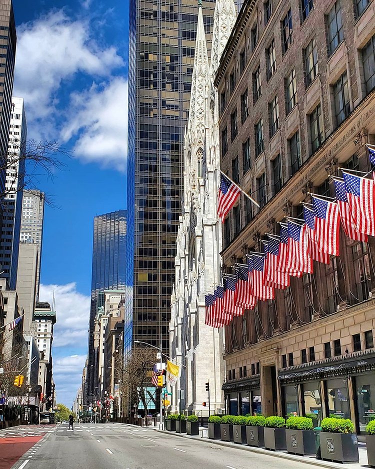 St. Patrick's Cathedral, 5th Avenue, Midtown, Manhattan