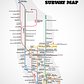 The Real Manhattan Subway Map