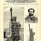 The Statue of Liberty in Paris, 1884