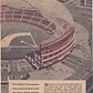 The industrial designer Norman Bel Geddes paired with the visionary architect and theorist Buckminster Fuller to devise this version of the Dodgers' stadium, ensconced by a “translucent fiberglass-roofed geodesic dome”… in which “natural air currents" would act as air-conditioning. 
