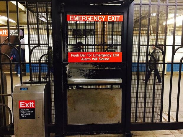 Subway Emergency Exit Alarms Will No Longer Drive You Nuts