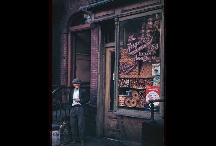 This Italian bakery was open for business at 58 Mulberry Street, south of Canal Street.