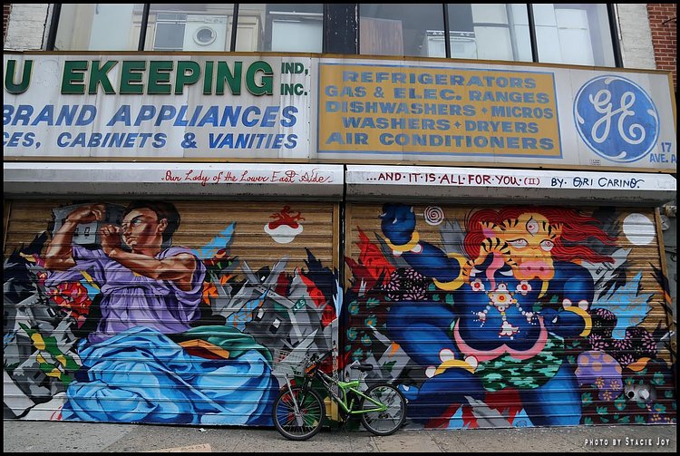 A look at Ori Carino's Best Housekeeping murals