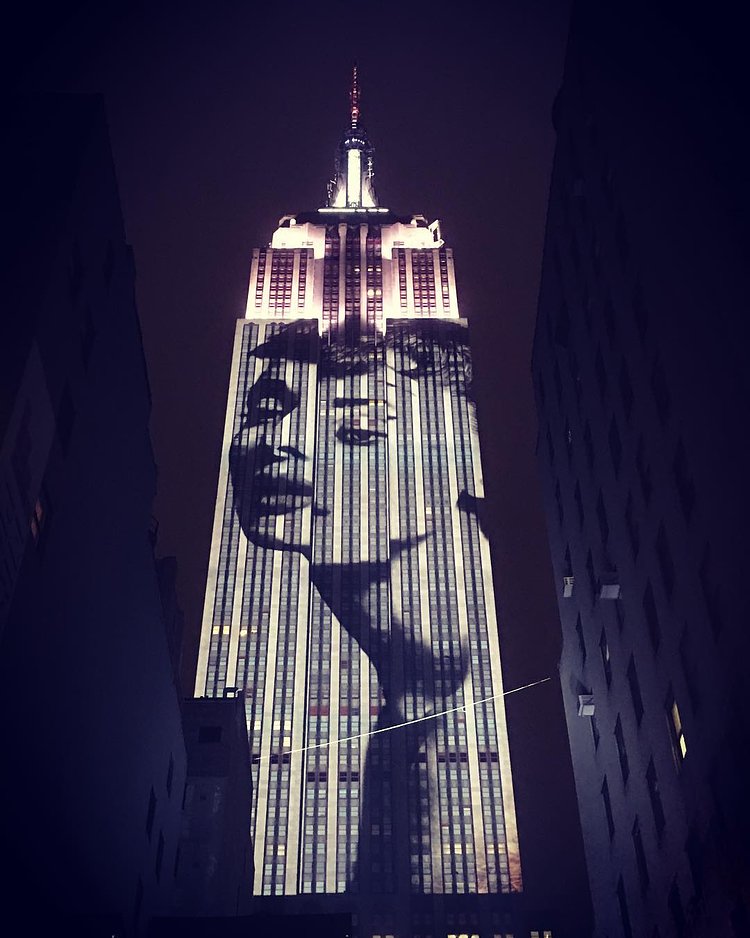 Audrey Hepburn - Harper's Bazaar 150th @harpersbazaarus #empirestatebuilding #harpersbazaar #BAZAAR150 #harpersbazaar150 #ny #nyc #newyork #manhattan #nbc4ny #abc7ny #nycprimeshot #nycprime_ladies #timeoutnewyork @tiffanyandco #tiffanyandco #audreyhepburn