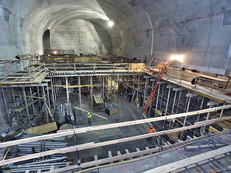 This is the site of a new station at 86th Street and Second Ave.