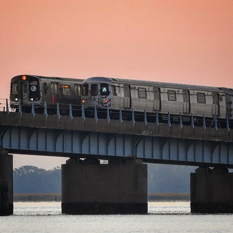 A Train, Jamaica Bay, Queens